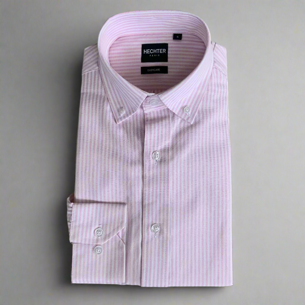 Designed with easycare technology, this stylish Daniel Hechter Button Down shirt resists creasing and requires minimal ironing, keeping you sharp and professional with less effort. Lightweight, breathable and comfortable to wear all day, this shirt is the ultimate staple for the modern man. Perfectly paired with tailored trousers, chinos or jeans, it's a must for every business or casual wardrobe.