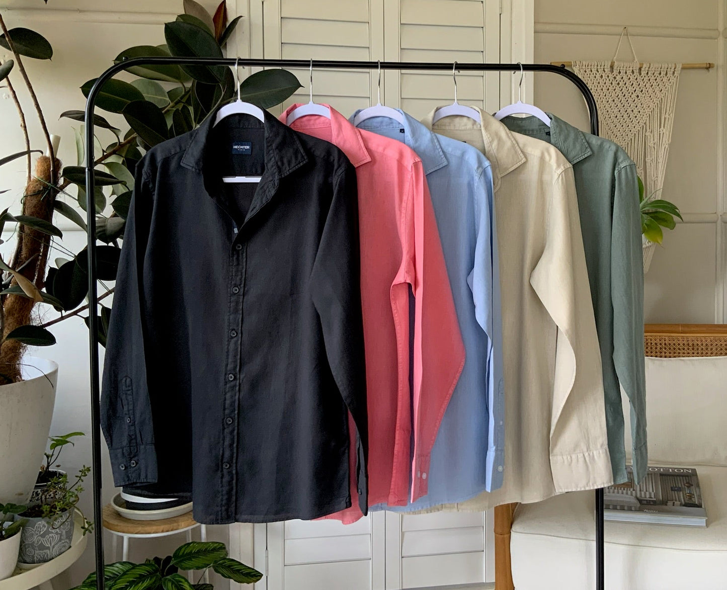 The Daniel Hechter Linen Blend Shirt in Pink