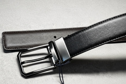 Reversible Buckle Belt Black and Brown.