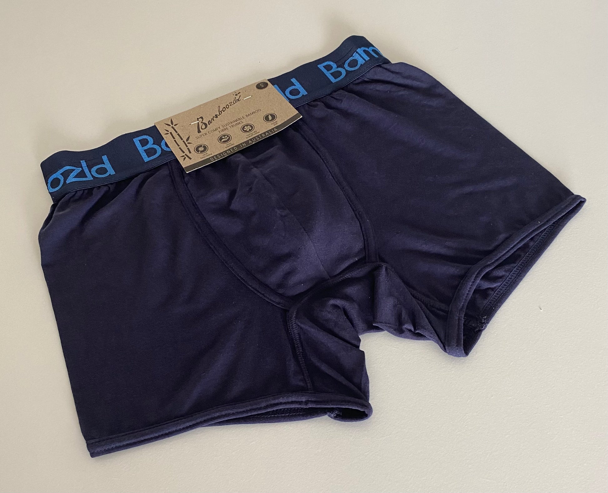 Discover true comfort with the Bamboozled Trunks. Made from breathable bamboo, these trunks provide ultimate comfort and a luxuriously soft feel. Stay fresh and comfortable all day long in these super comfy trunks, perfect for any occasion. Upgrade your underwear game with this must-have essential brought to you by kenny k.

62% Bamboo, 34% Cotton, 4% Elastene
Eco-friendly, sustainable and hypoallergenic
OEKO-TEX Standard 100
Antibacterial fibre which prevents odour&nbsp;
Moisture wicking properties
