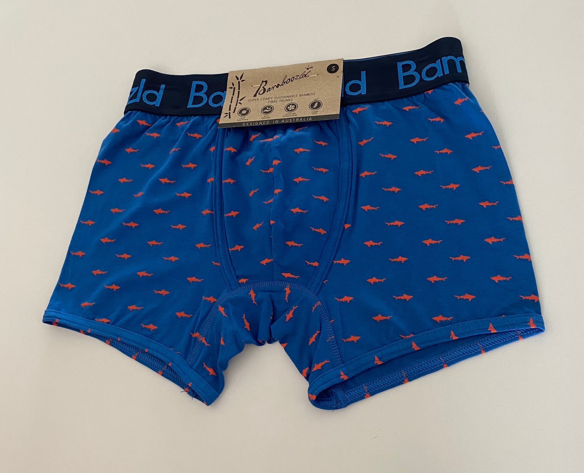 Discover true comfort with the Bamboozled Trunks. Made from breathable bamboo, these trunks provide ultimate comfort and a luxuriously soft feel. Stay fresh and comfortable all day long in these super comfy trunks, perfect for any occasion. Upgrade your underwear game with this must-have essential brought to you by kenny k.

62% Bamboo, 34% Cotton, 4% Elastene
Eco-friendly, sustainable and hypoallergenic
OEKO-TEX Standard 100
Antibacterial fibre which prevents odour&nbsp;
Moisture wicking properties
