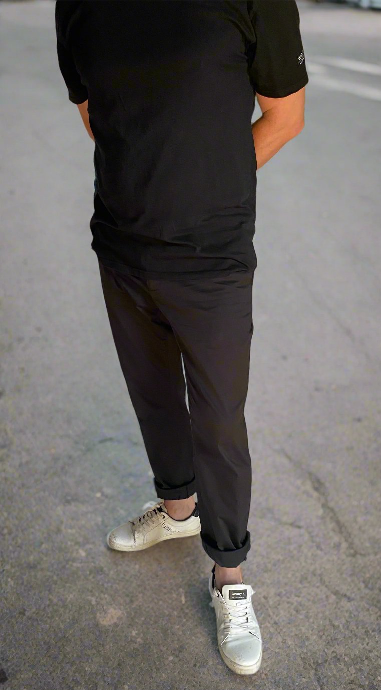 The relaxed Chino by Boston. Transform from the perfect work look to an easy smart casual look in a minute. These Chinos are crafted from comfort stretch fabric for a chill and comfortable fit. Step up your style game with this modern, sophisticated piece.

97% Cotton
3% Spandex
Machine Washable
Brought to you by kenny k.