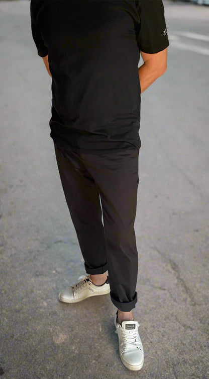 The relaxed Chino by Boston. Transform from the perfect work look to an easy smart casual look in a minute. These Chinos are crafted from comfort stretch fabric for a chill and comfortable fit. Step up your style game with this modern, sophisticated piece.

97% Cotton
3% Spandex
Machine Washable
Brought to you by kenny k.