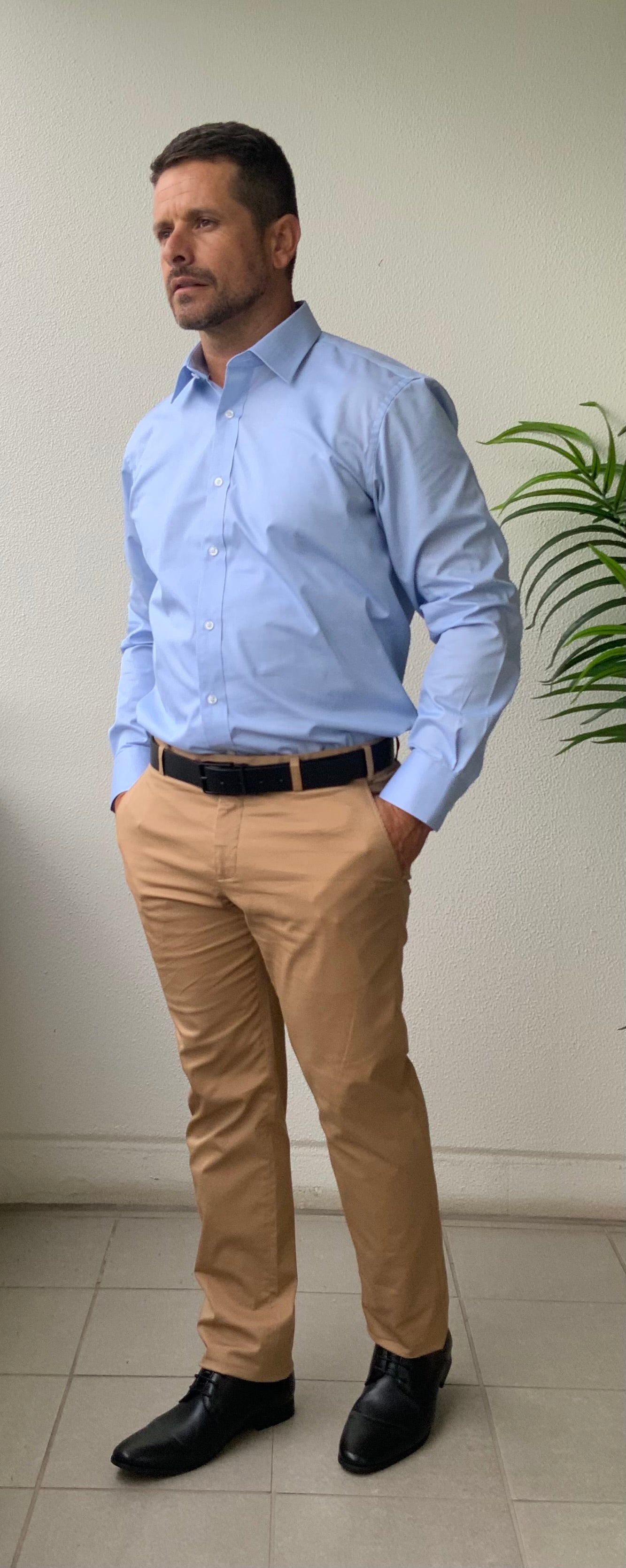 The relaxed Chino by Boston. Transform from the perfect work look to an easy smart casual look in a minute. These Chinos are crafted from comfort stretch fabric for a chill and comfortable fit. Step up your style game with this modern, sophisticated piece.

97% Cotton
3% Spandex
Machine Washable
Brought to you by kenny k.