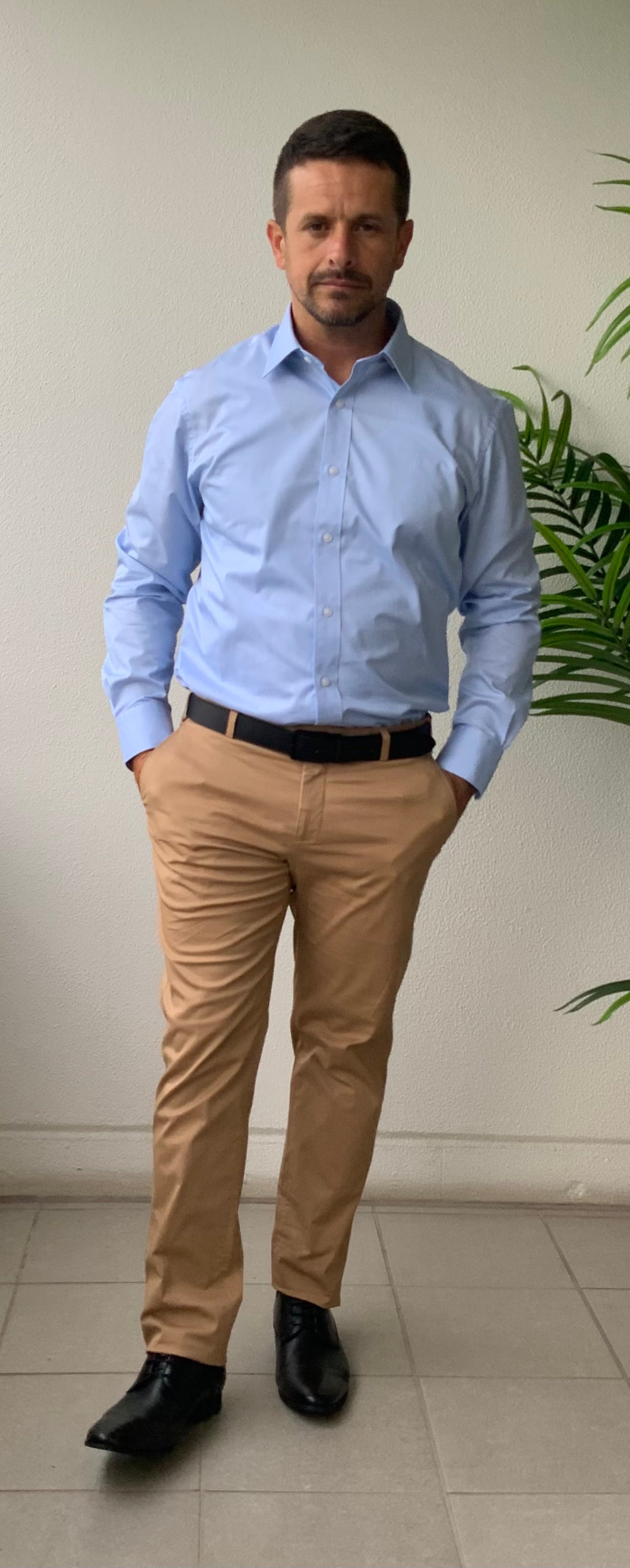 The relaxed Chino by Boston. Transform from the perfect work look to an easy smart casual look in a minute. These Chinos are crafted from comfort stretch fabric for a chill and comfortable fit. Step up your style game with this modern, sophisticated piece.

97% Cotton
3% Spandex
Machine Washable
Brought to you by kenny k.