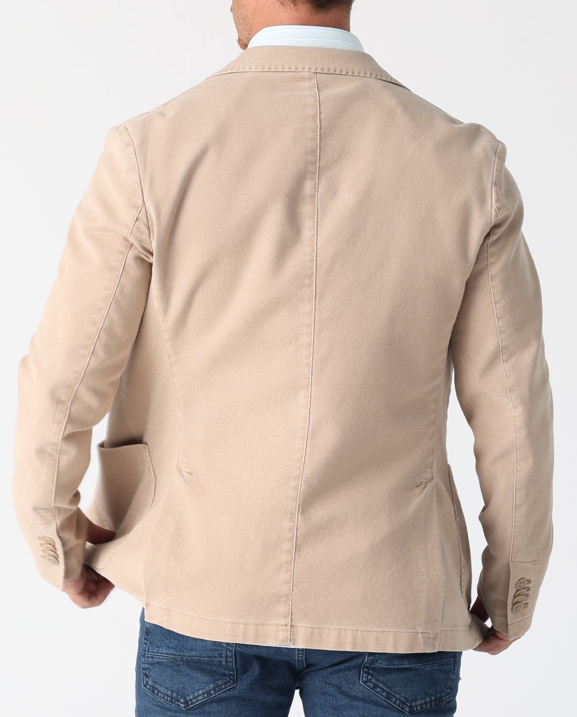 The Boston Cagney Jacket is a modern take on timeless layering. Designed for the man who values both form and function, the Cagney is crafted from a durable cotton blend fabric with a structured yet relaxed fit that moves with you throughout the day. Whether thrown over a tee or layered with a shirt and chinos, the Cagney Jacket adds a polished edge to any outfit. Perfect for workdays, weekends and everything in between.

97% Cotton 3% Elastane
Patch pockets
Tailored fit for a clean, modern profile
Lightwei