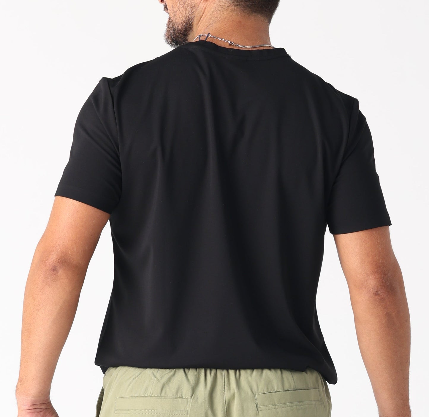 Look cool and stay cool this summer.&nbsp;

Cool Touch Stretch Fabric T by Daniel Hechter Paris.

The unique yarn characteristics and construction of this fabric offer superior softness and quicker drying.
