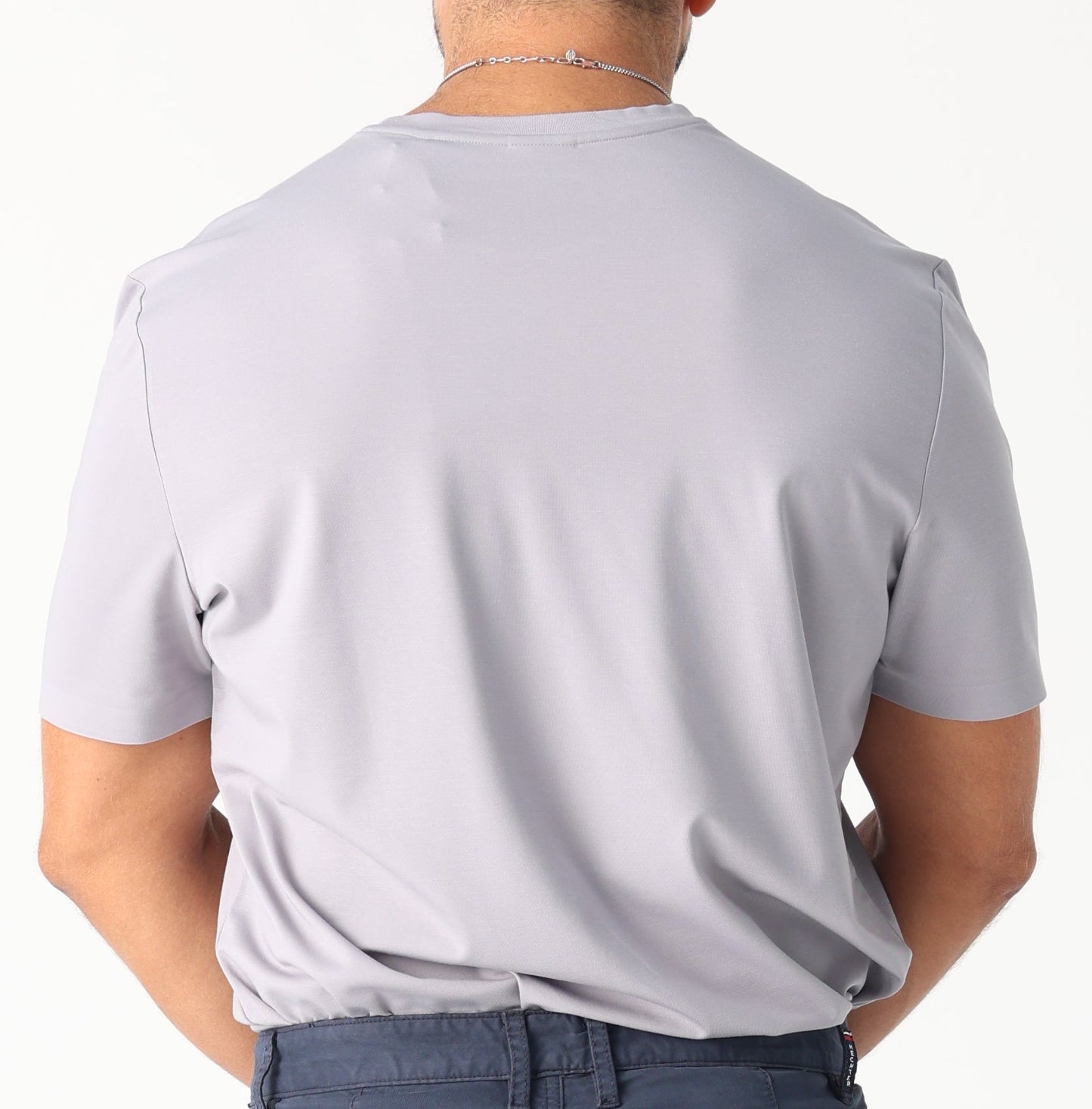 Look cool and stay cool this summer.

Cool Touch Stretch Fabric T by Daniel Hechter Paris.

The unique yarn characteristics and construction of this fabric offer superior softness and quicker drying.
