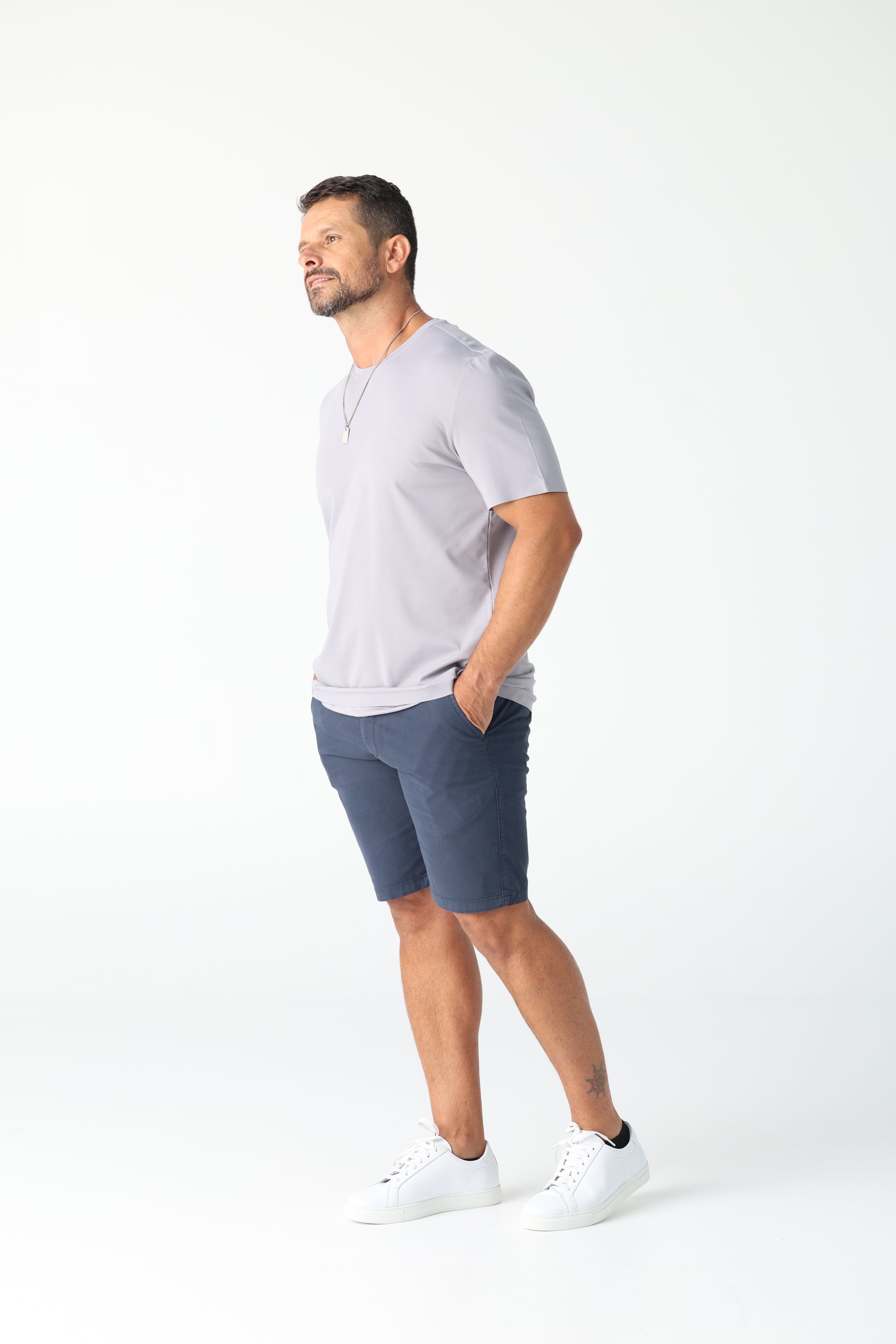 Look cool and stay cool this summer.

Cool Touch Stretch Fabric T by Daniel Hechter Paris.

The unique yarn characteristics and construction of this fabric offer superior softness and quicker drying.
