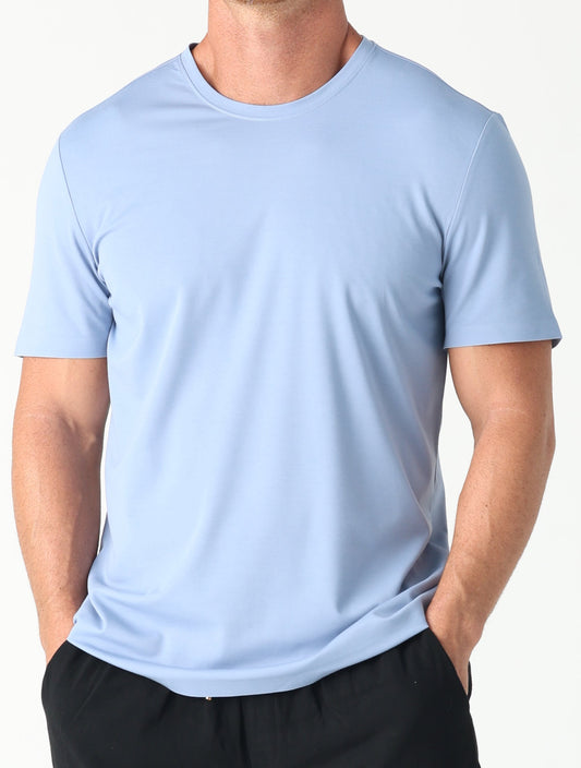 Look cool and stay cool this summer.

Cool Touch Stretch Fabric T by Daniel Hechter Paris.

The unique yarn characteristics and construction of this fabric offer superior softness and quicker drying.
