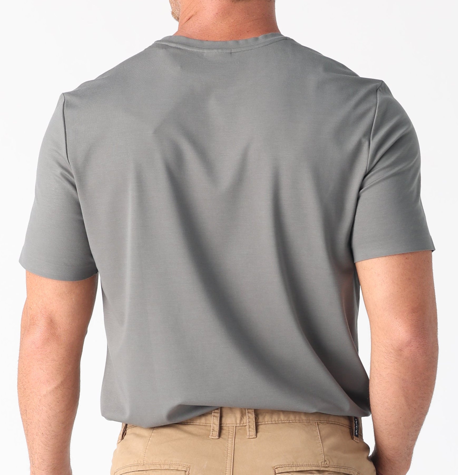 Look cool and stay cool this summer.

Cool Touch Stretch Fabric T by Daniel Hechter Paris.

The unique yarn characteristics and construction of this fabric offer superior softness and quicker drying.
