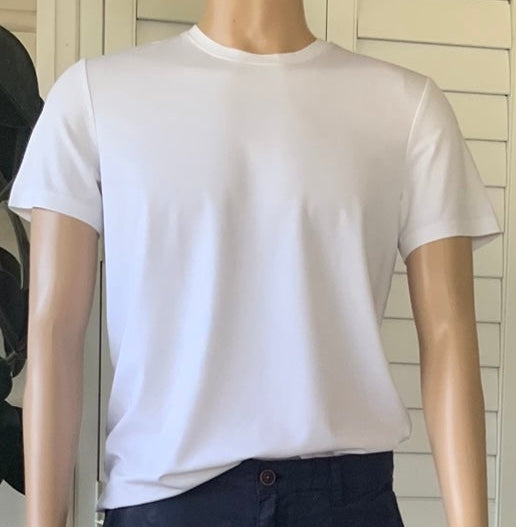 Look cool and stay cool this summer.&nbsp;

Cool Touch Stretch Fabric T by Daniel Hechter Paris.

The unique yarn characteristics and construction of this fabric offer superior softness and quicker drying.
