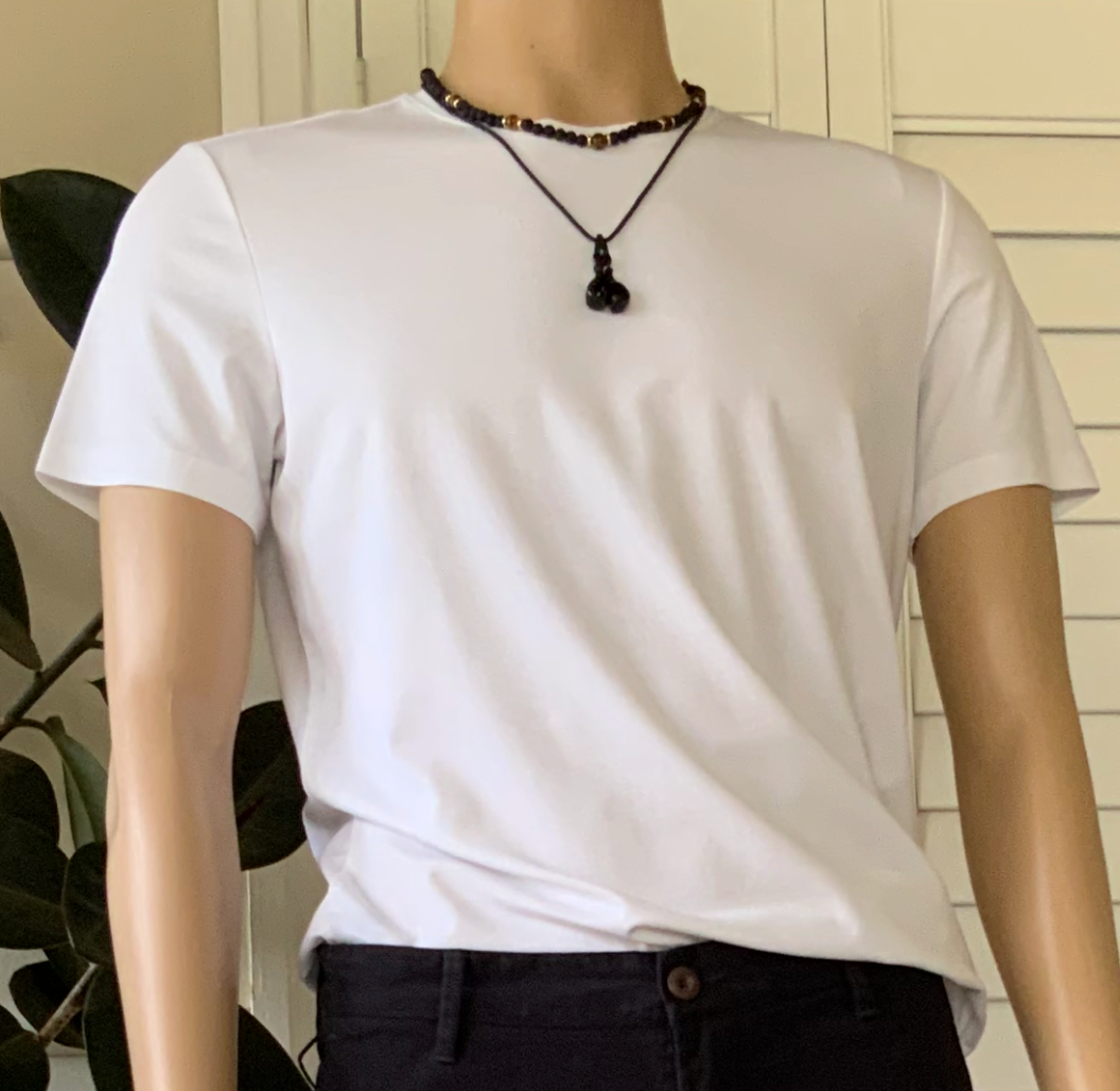 Look cool and stay cool this summer.&nbsp;

Cool Touch Stretch Fabric T by Daniel Hechter Paris.

The unique yarn characteristics and construction of this fabric offer superior softness and quicker drying.
