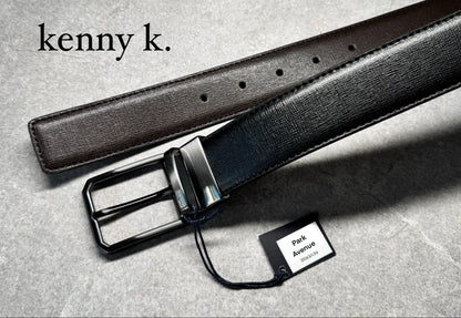 Park Avenue Reversible Buckle Belt Black and Brown.