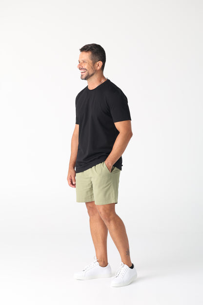 Elevate your style with the Irotas Leisure Short by RUNAWAY &amp; kenny k. This classic short is the perfect addition to any wardrobe, effortlessly combining comfort and style. Pair it with the matching kenny k. t-shirt for a complete and stylish look.

- Relaxed fit

- Elasticated waistband and drawstring&nbsp;

- Side and back pockets

- Lined with no stretch

- 100% Cotton

Please refer to care label for garment care instructions.