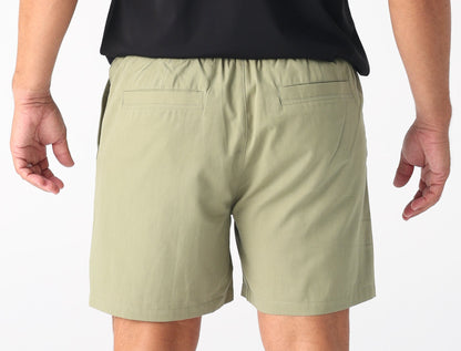 Elevate your style with the Irotas Leisure Short by RUNAWAY &amp; kenny k. This classic short is the perfect addition to any wardrobe, effortlessly combining comfort and style. Pair it with the matching kenny k. t-shirt for a complete and stylish look.

- Relaxed fit

- Elasticated waistband and drawstring&nbsp;

- Side and back pockets

- Lined with no stretch

- 100% Cotton

Please refer to care label for garment care instructions.