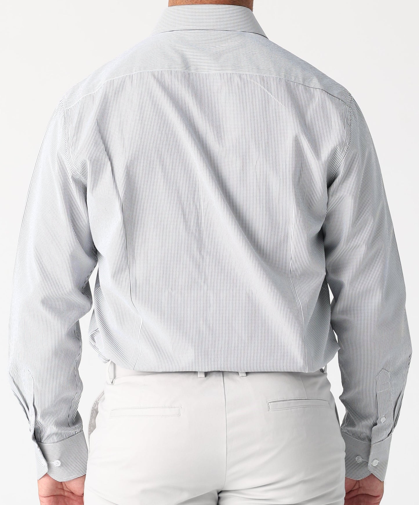 Classic style meets modern tailoring with Liberty black and white check business shirt. Designed for versatility and comfort, this shirt features a crisp check pattern that transitions effortlessly form the boardroom to after hours. Crafted from a breathable cotton/polyester blend, it delivers all day wearability with a polished, professional finish. The structured collar and button up design make it ideal for pairing with tailored trousers, chinos or layered under a blazer.

Black and White check pattern f