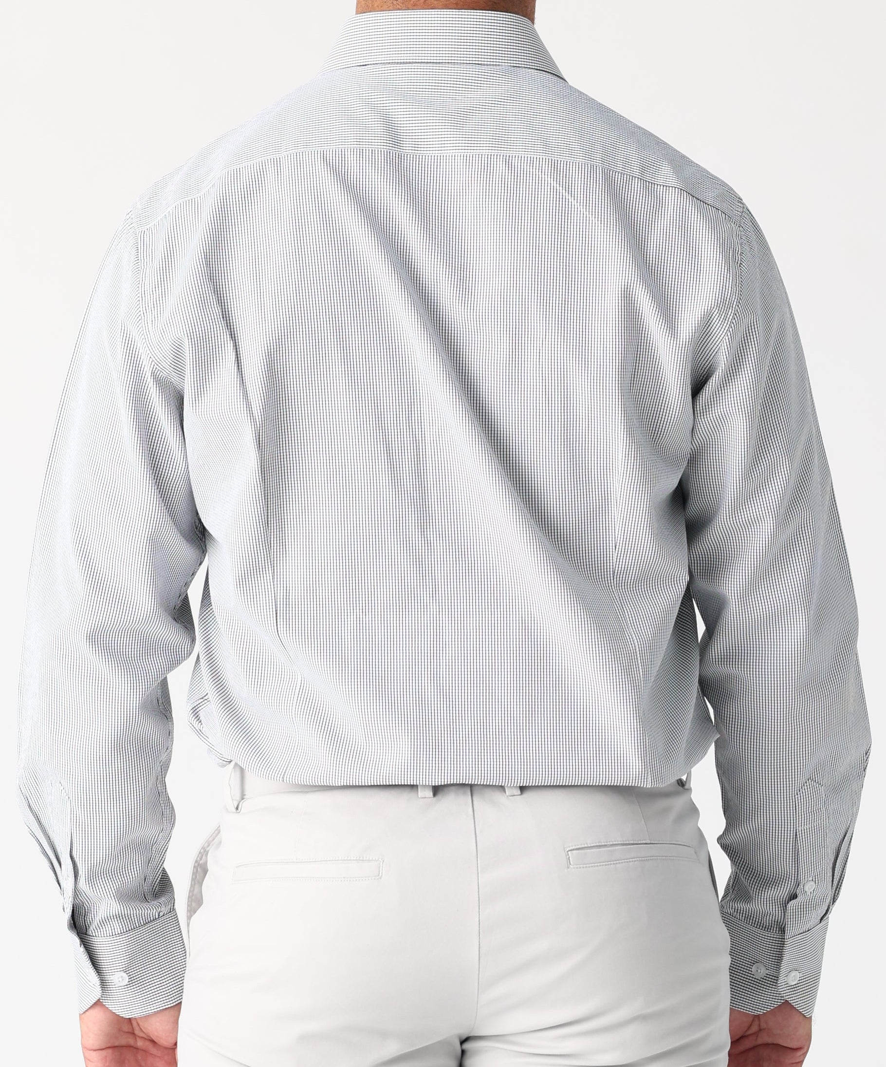Classic style meets modern tailoring with Liberty black and white check business shirt. Designed for versatility and comfort, this shirt features a crisp check pattern that transitions effortlessly form the boardroom to after hours. Crafted from a breathable cotton/polyester blend, it delivers all day wearability with a polished, professional finish. The structured collar and button up design make it ideal for pairing with tailored trousers, chinos or layered under a blazer.

Black and White check pattern f