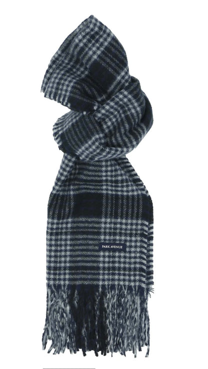 Elevate your style with Park Avenue Scarves brought to you by kenny k. These stylish scarves are made from 100% recycled polyester, keeping you warm and environmentally conscious. Featuring a classy fringe and a generous 180cm length, they are the perfect addition to any outfit. Stay fashionably cosy and eco-friendly with Park Avenue Scarves.