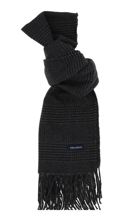 Elevate your style with Park Avenue Scarves brought to you by kenny k. These stylish scarves are made from 100% recycled polyester, keeping you warm and environmentally conscious. Featuring a classy fringe and a generous 180cm length, they are the perfect addition to any outfit. Stay fashionably cosy and eco-friendly with Park Avenue Scarves.